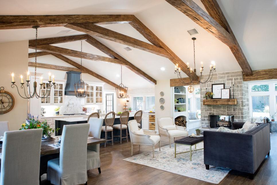 Fixer Upper Beams Project with Chip & Joanna Gaines – AZ Faux Beams