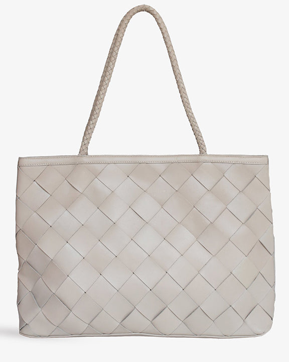 Clare V. Summer Simple Tote - Condesa Plaid Multi