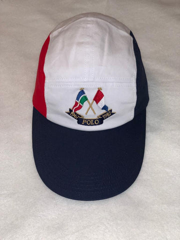 polo cross flags hat