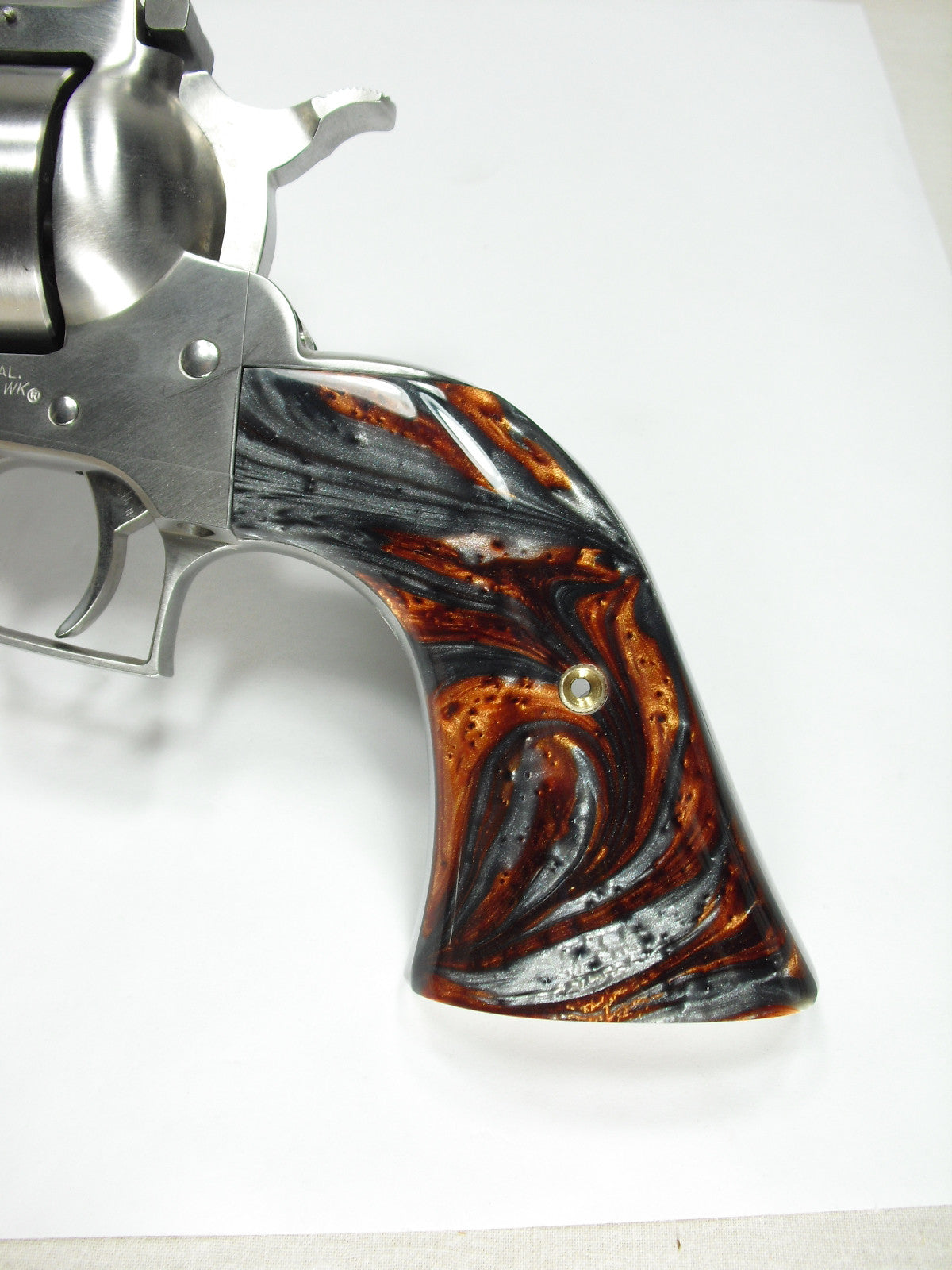 Copper Silver Pearl Ruger Super Blackhawk Grips