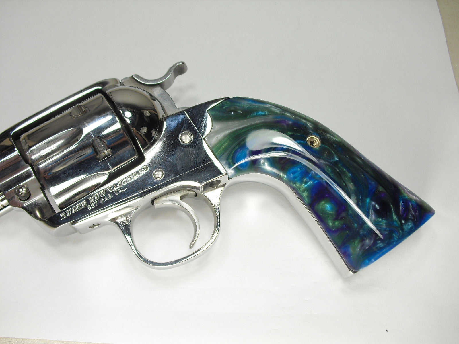 Abalone Pearl Ruger Vaquero Bisley Grips Ls Grips 5369