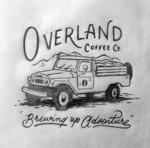 Original Overland Coffee illustration