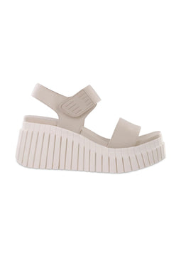 MIA Yuri Platform Sandal- Ecru