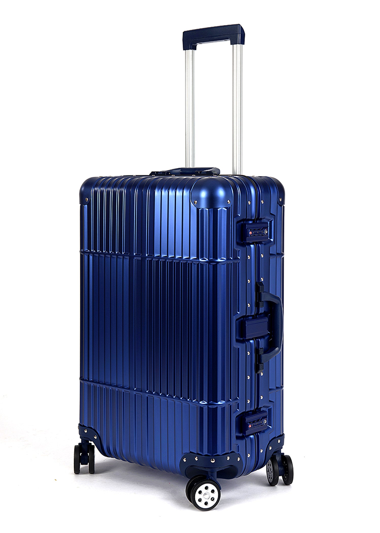 cheap aluminum luggage