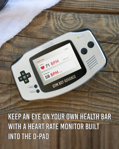 Keep an eye on your own health bar with a heart rate monitor built into the d-pad