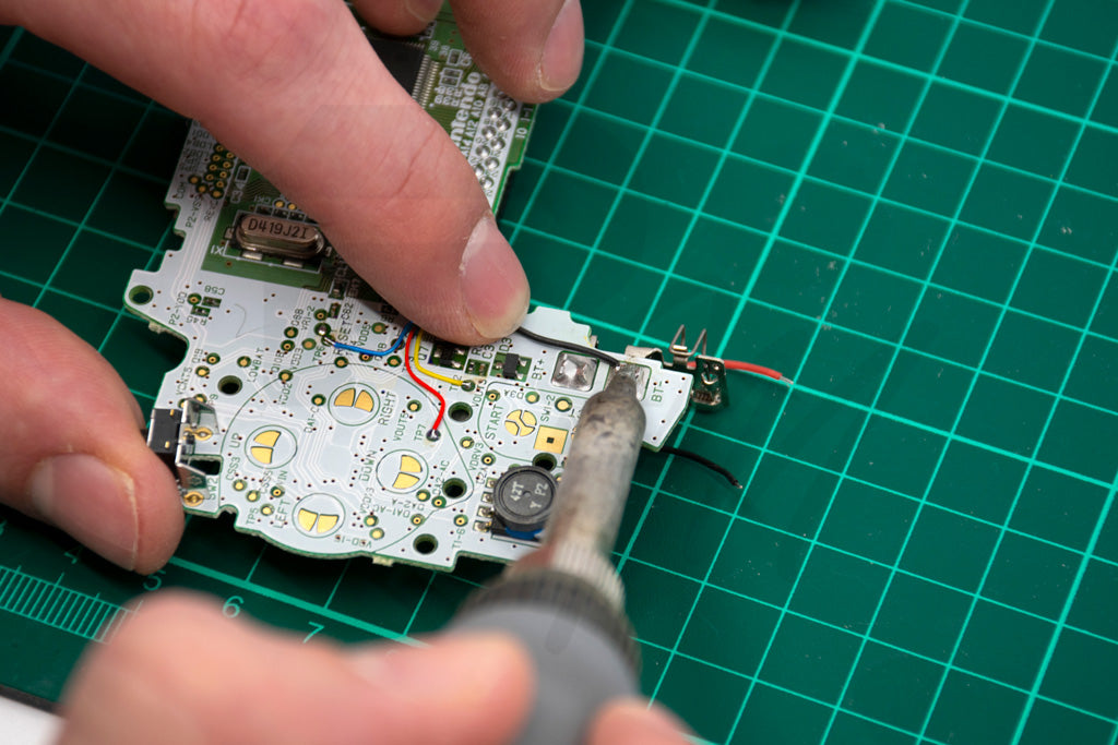 Solder Brightness Control Wires