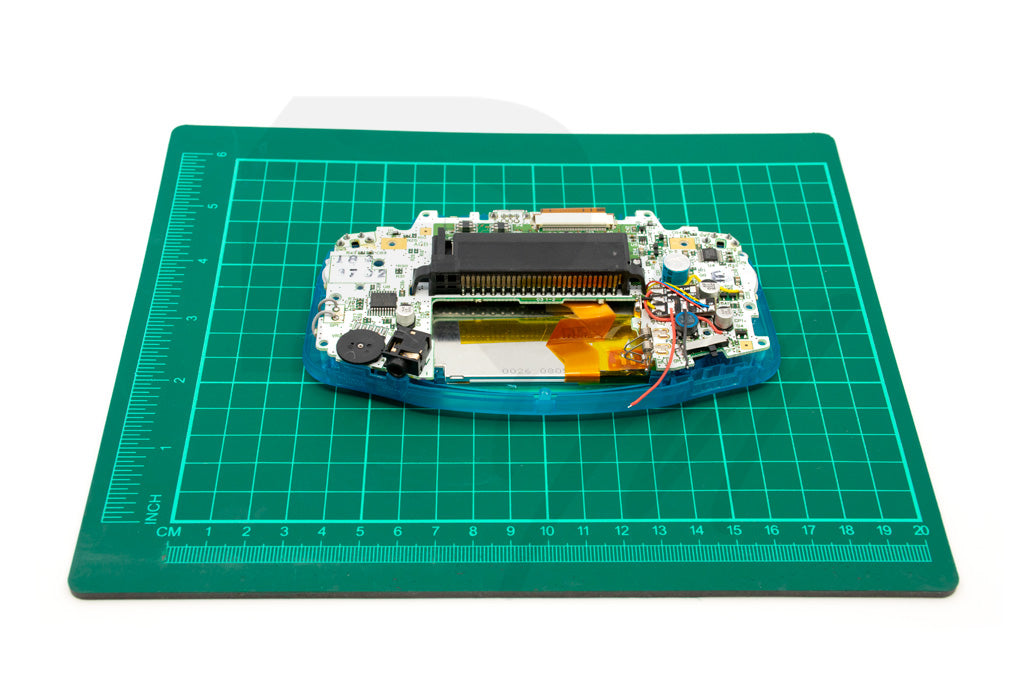 GBA with PCB and AGS-101 inserted