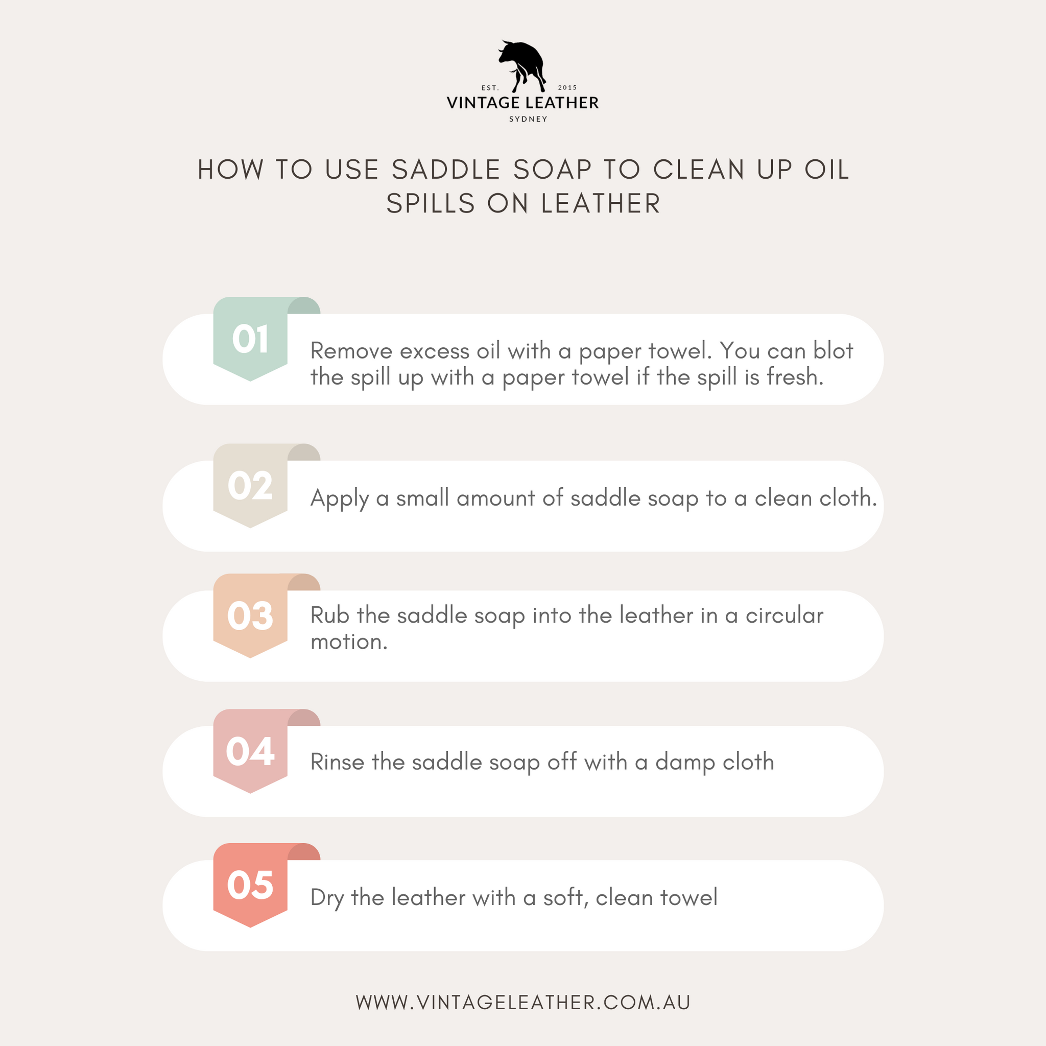 How To Get Oil Out Of Leather: Clean Stains Now - Von Baer