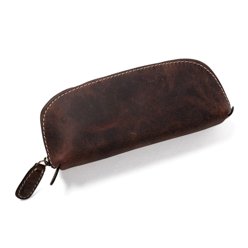 Elegant Leather Pencil Case – Vintage Leather Sydney