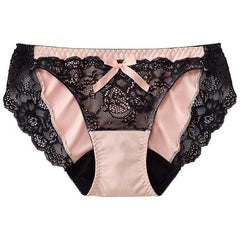 BLACK LACE PERIOD PANTY