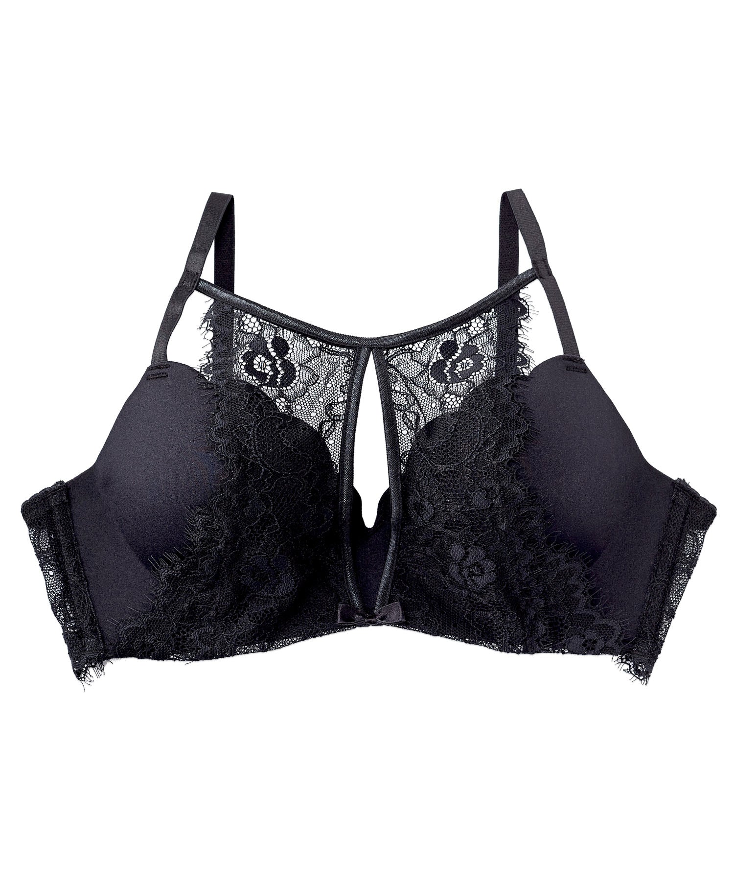 Wireless Maximum Boost Bra CHOMORI BRA(R) Soft With Bold Lace | aimerfeel