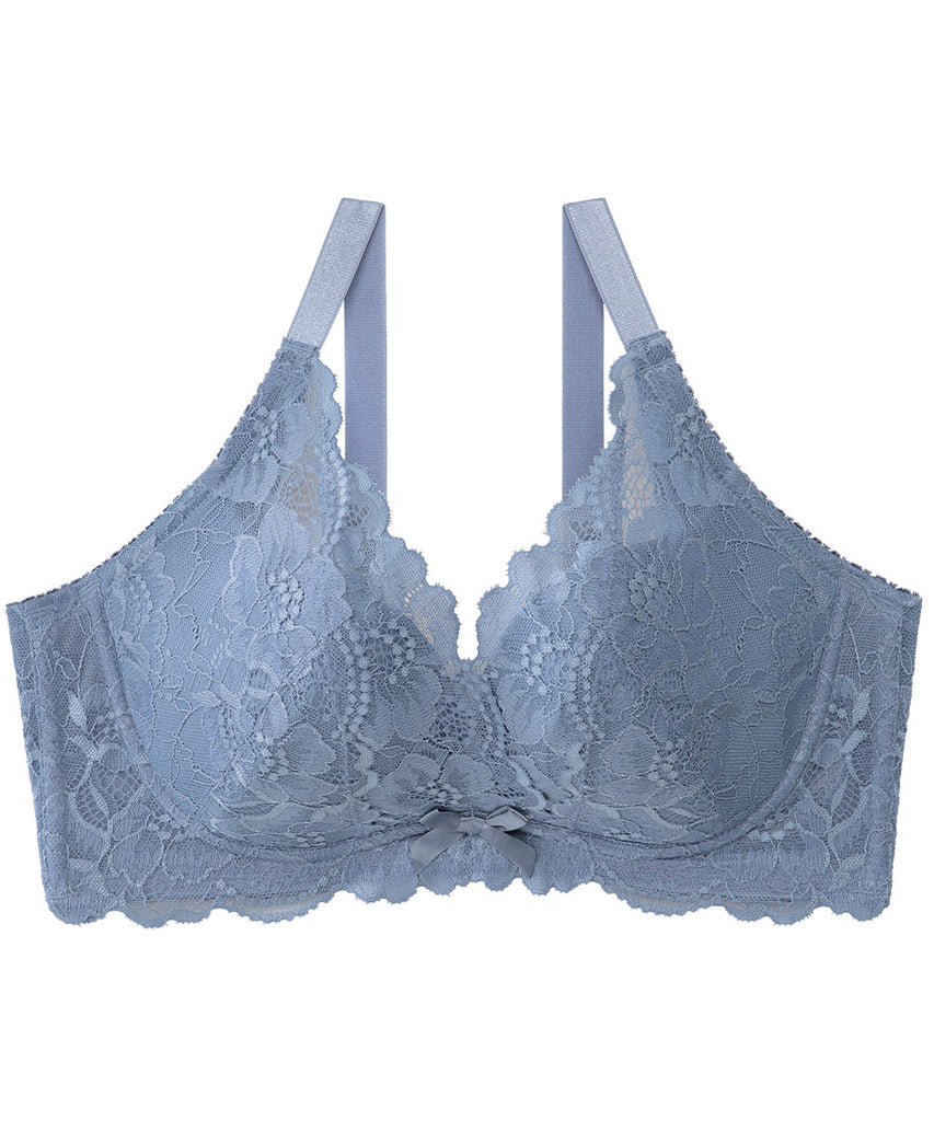 Side Slimming Lace Push-Up Bra (F, G, H Cup) | aimerfeel