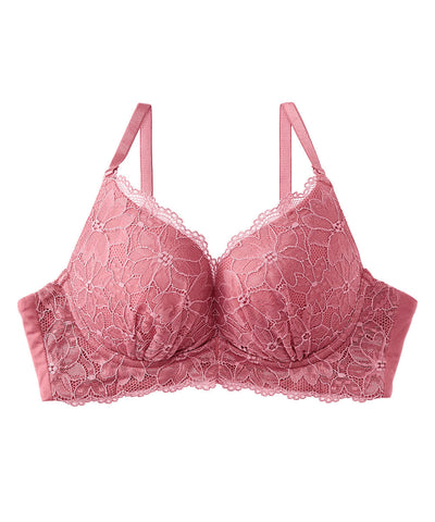 Elegant Blossom Bra with Side Support