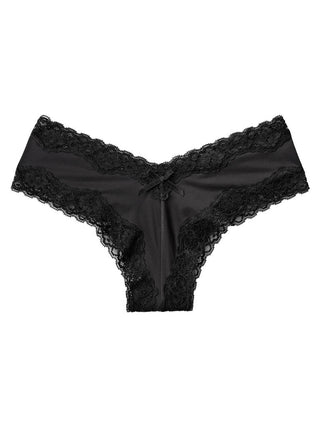 Deirdre Allover Lace Pack Cheeky Black Cheeky Panties (Pack of 3)