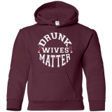 Drunk-Wives-Matter-Love---Funny-Wine-Drinking-YOUTH-Tshirt/LS/Sweatshirt/Hoodie-PC90Y-Port-and-Co.-Youth-Crewneck-Sweatshirt-Jet-Black-YXS