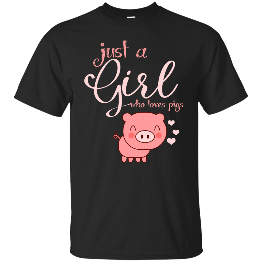 Just a Girl Who Loves Pigs -t Funny Pig Lover Gifts YOUTH Tshirt/LS/Sw ...