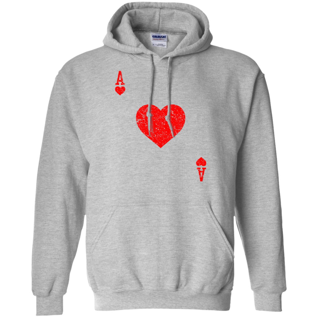 ace of hearts hoodie