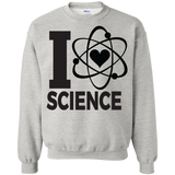 I-Love-Science-(Atom-Heart)---Long-Sleeve-LS,-Sweatshirt,-Hoodie-LS-Ultra-Cotton-Tshirt-Sport-Grey-S