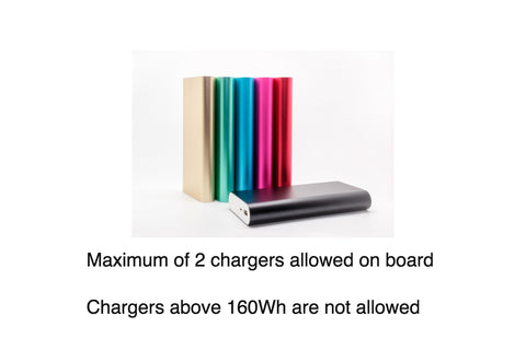 Power Bank Restrictions on your Carry On Luggage