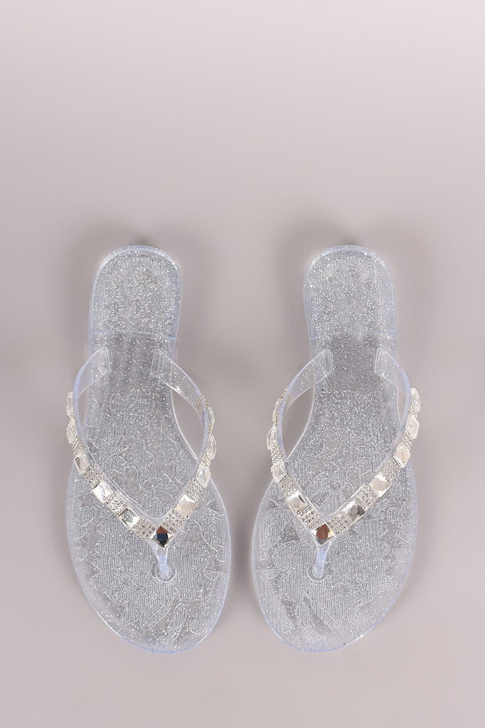 wild diva jelly sandals