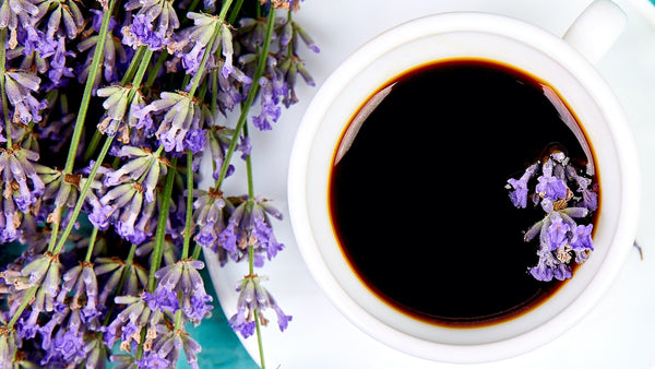 coffee and lavender