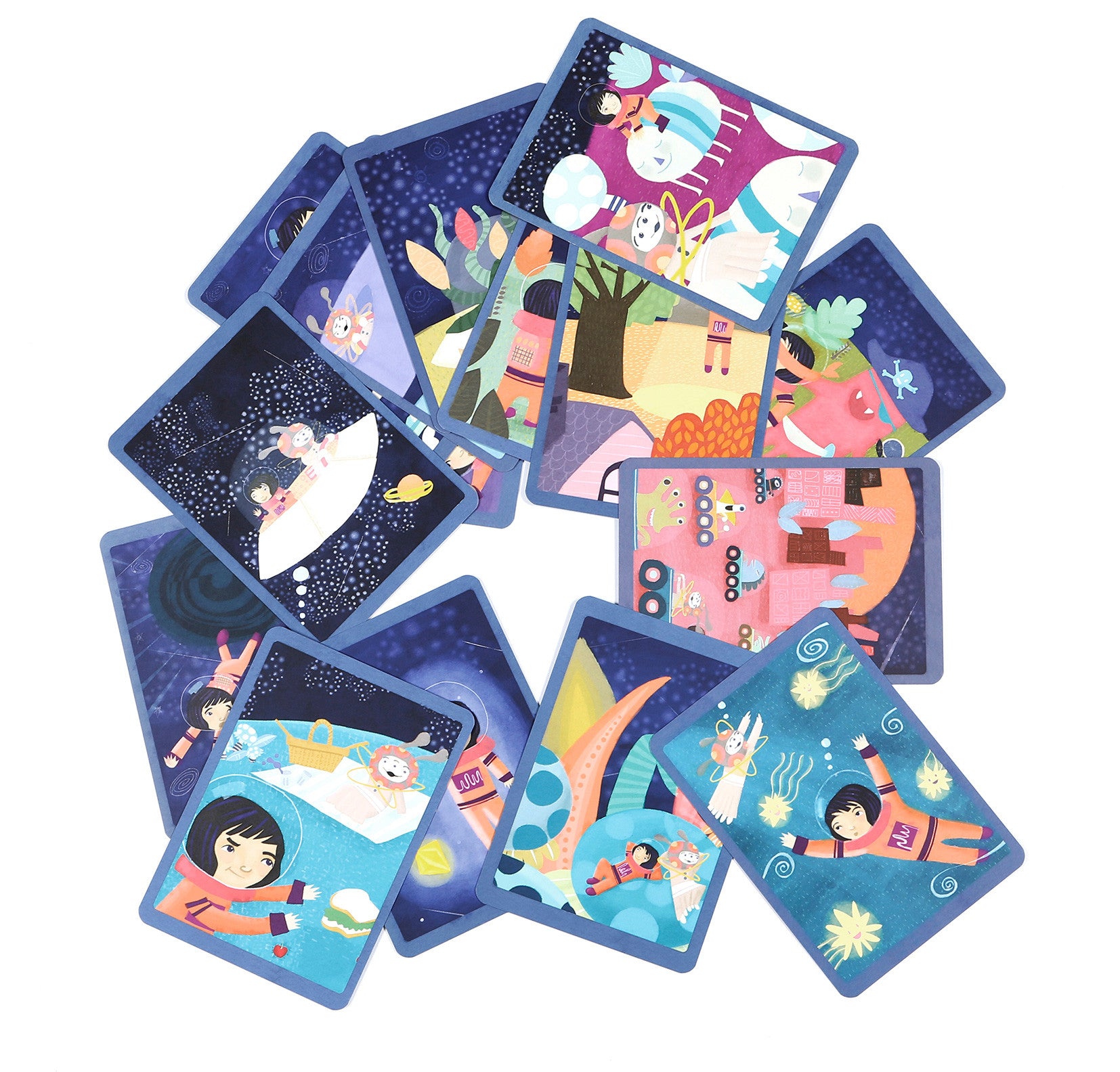 SPACE ADVENTURE STORY CARDS