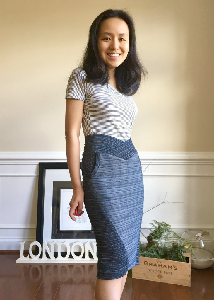 Doris Skirt Adult PDF Sewing Pattern - Misusu Patterns