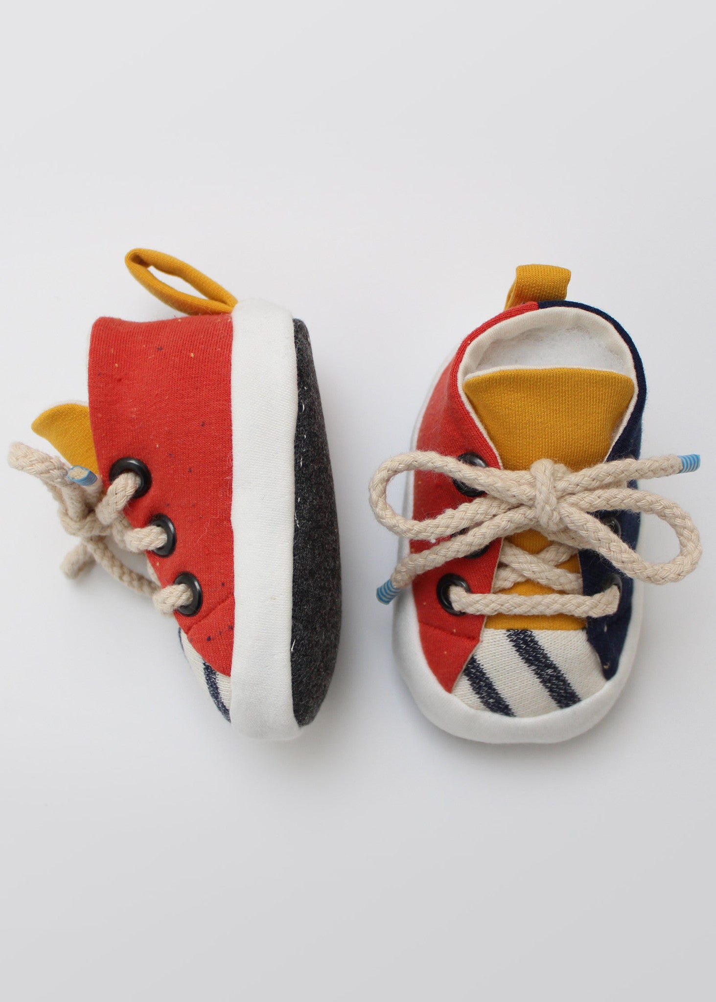 baby sneaker booties