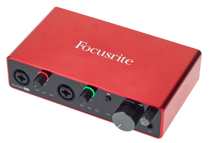 Focusrite scarlett 2i2 vs 2i4