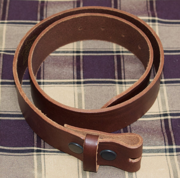 Hawkdale 100% Heavy Duty Hide Leather Belt (without buckle/box) - Handmade in UK – Birchwood Leather