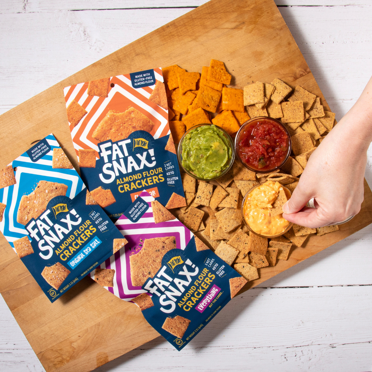 Fat Snax Crackers 6 Month Subscription - Fat Snax product image