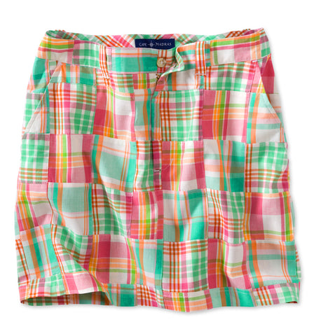 Cape Madras | Women's Madras Shorts, madra skirts from India!