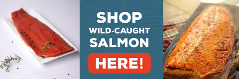 Buy Alaskan sockeye salmon fillets