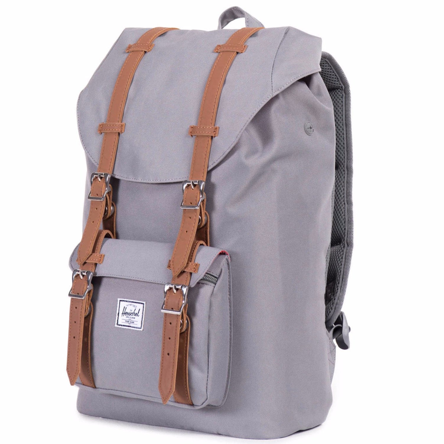 herschel little america grey tan