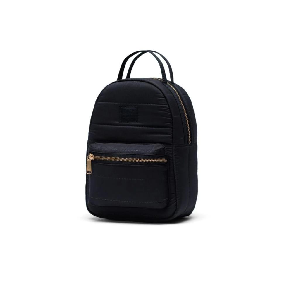 mini black herschel backpack