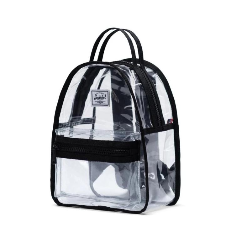 mini black herschel backpack