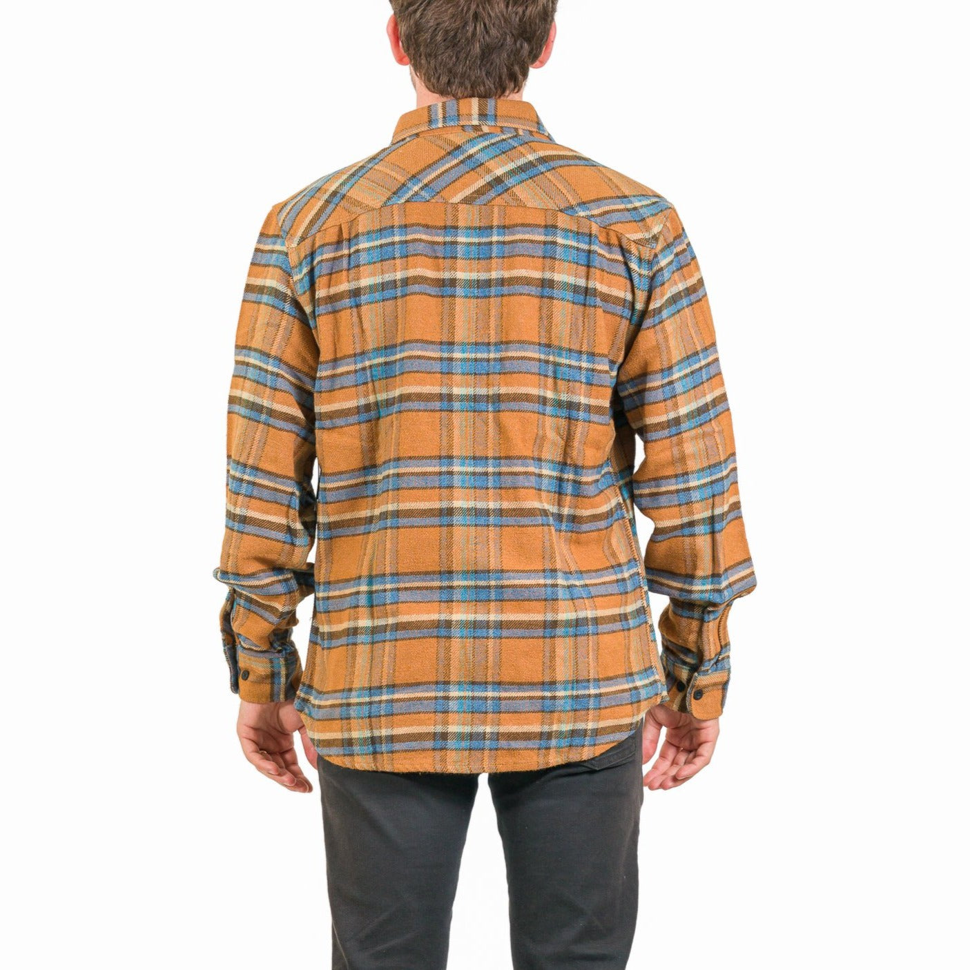 Brixton Bowery Long Sleeve Flannel - Lion