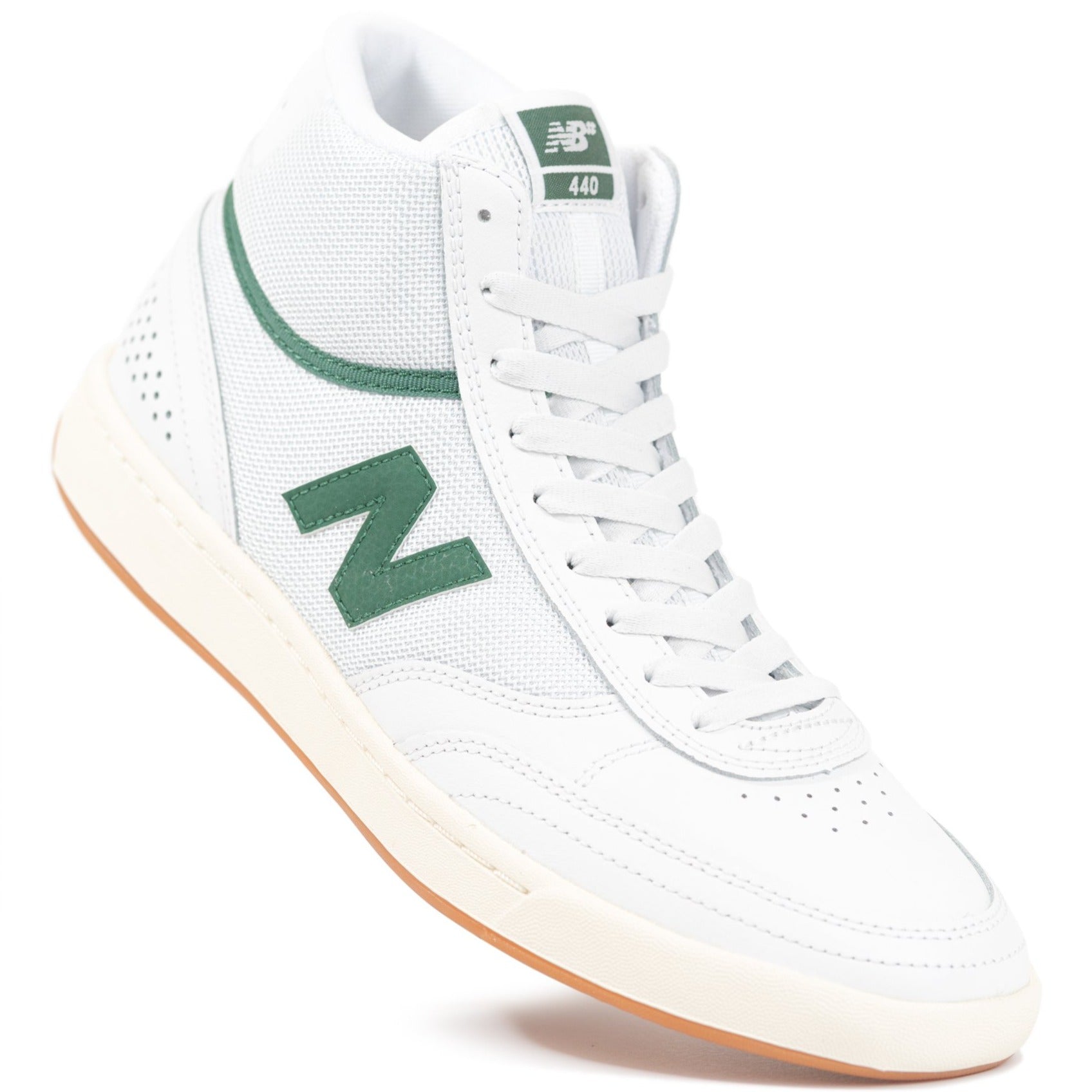 new balance high tops white