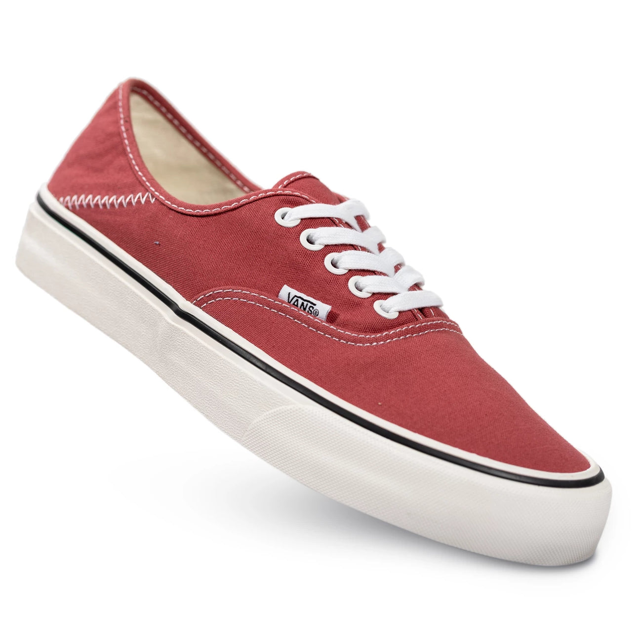 vans authentic red