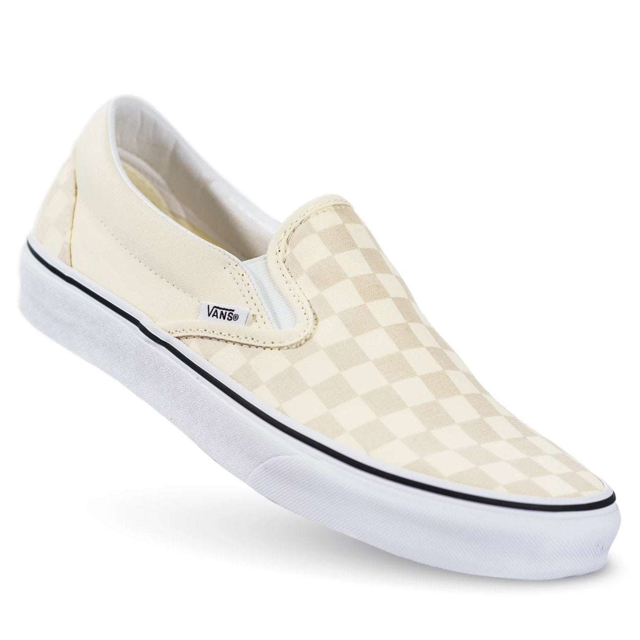 buy \u003e cream and white checkerboard vans 