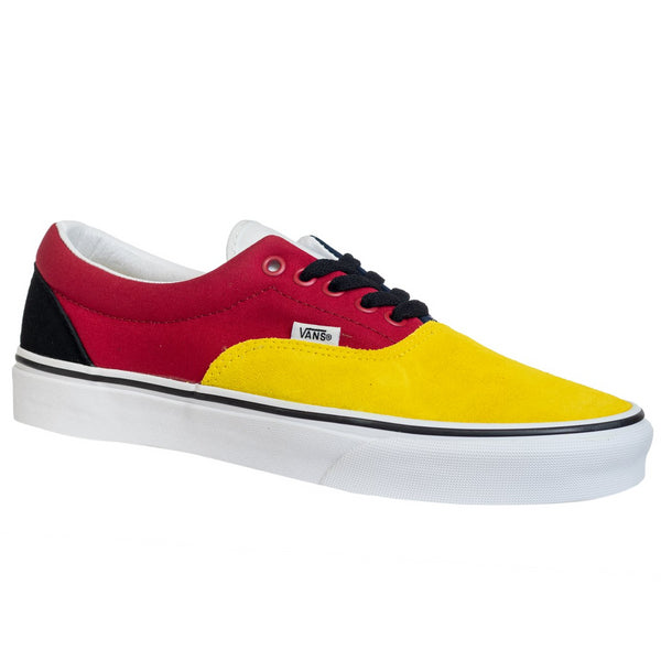 red black and yellow vans