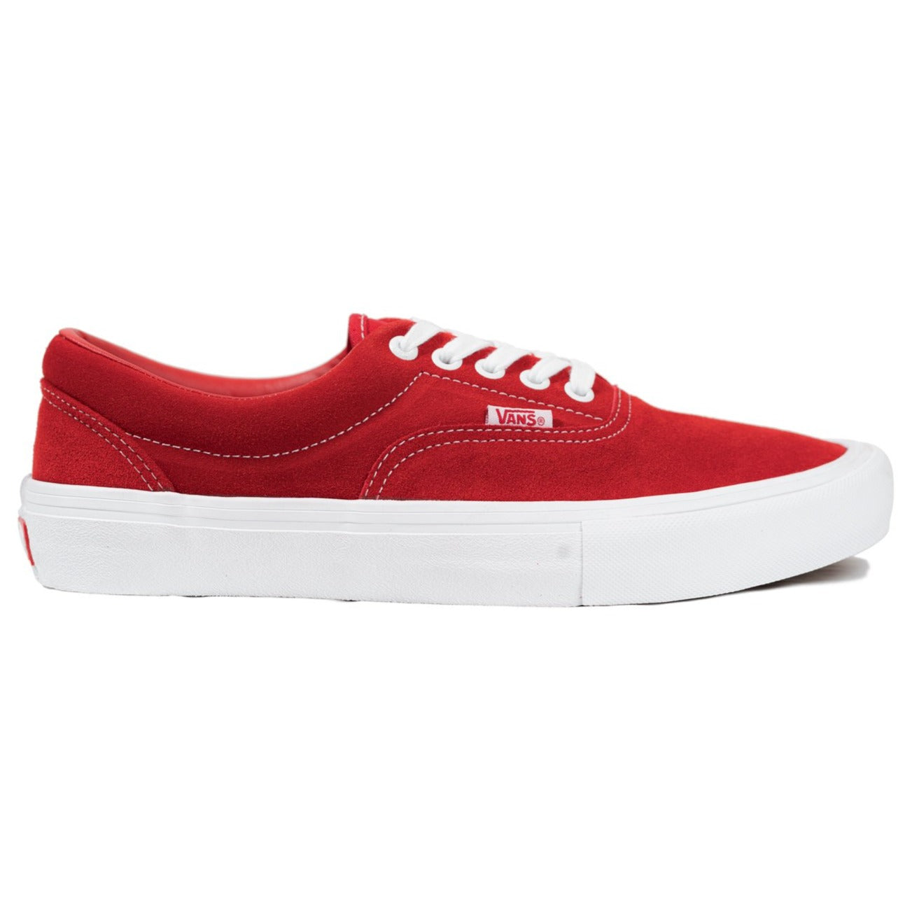 vans era red white