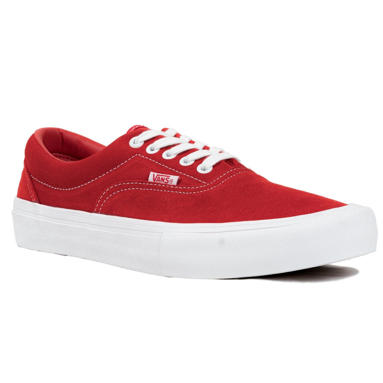 vans era red white