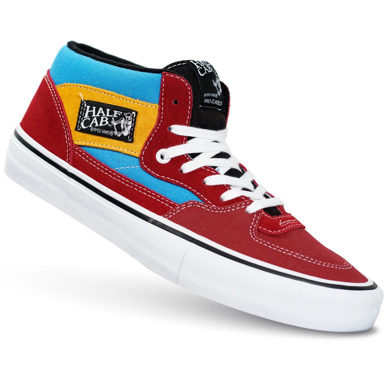 vans red blue