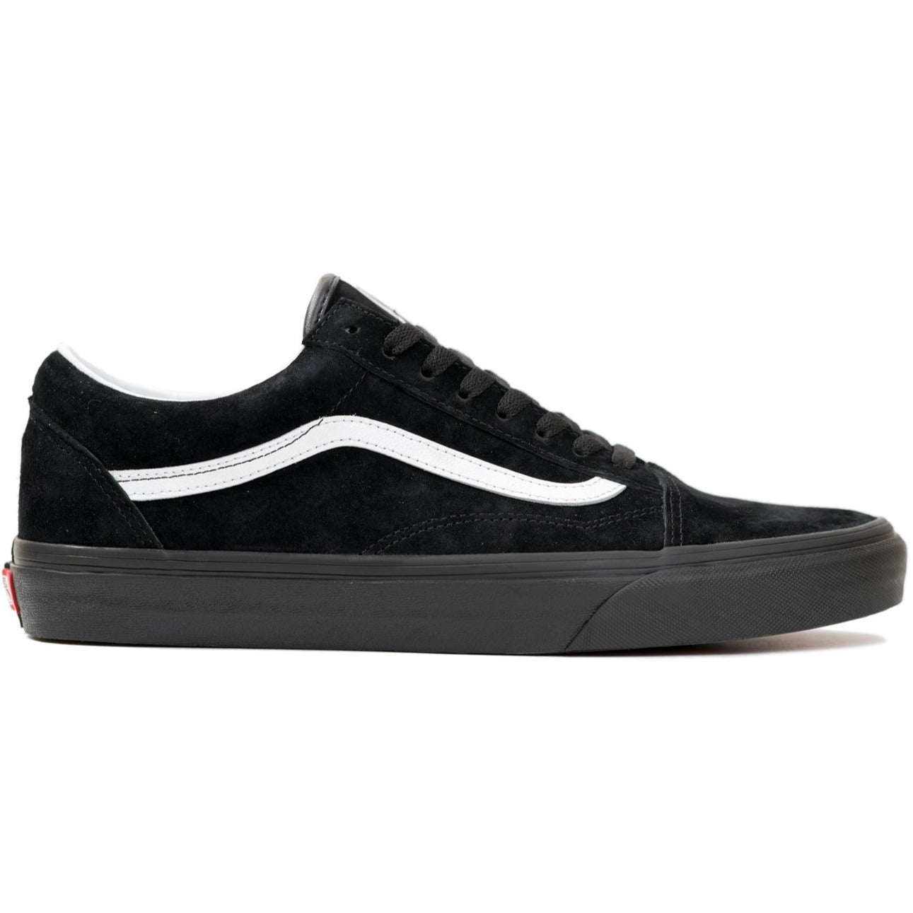 all black suede vans old skool