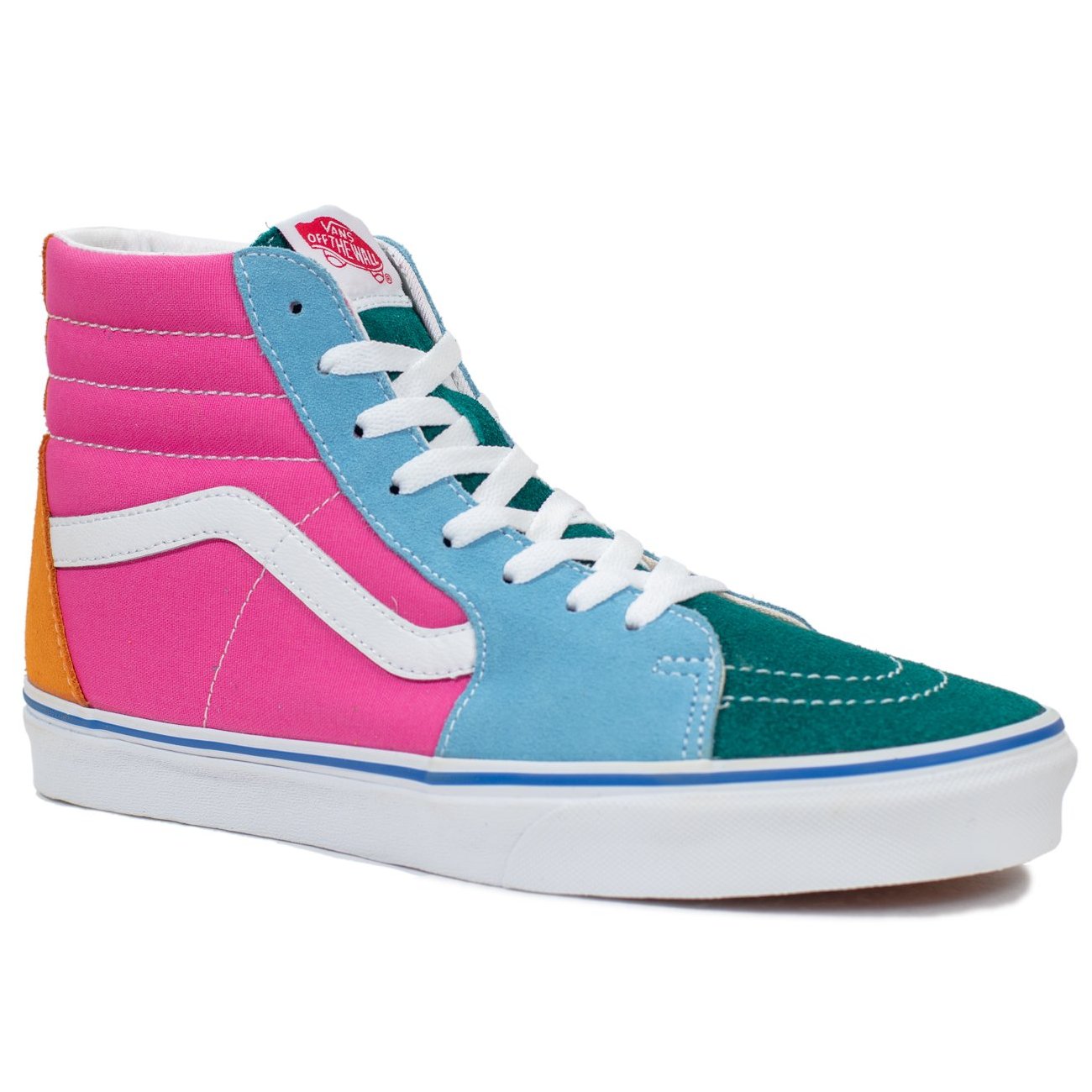 vans sk8 hi multi bright