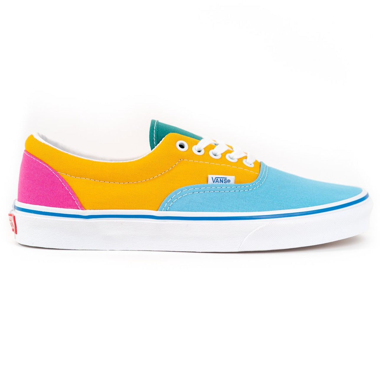 vans era canvas multi bright