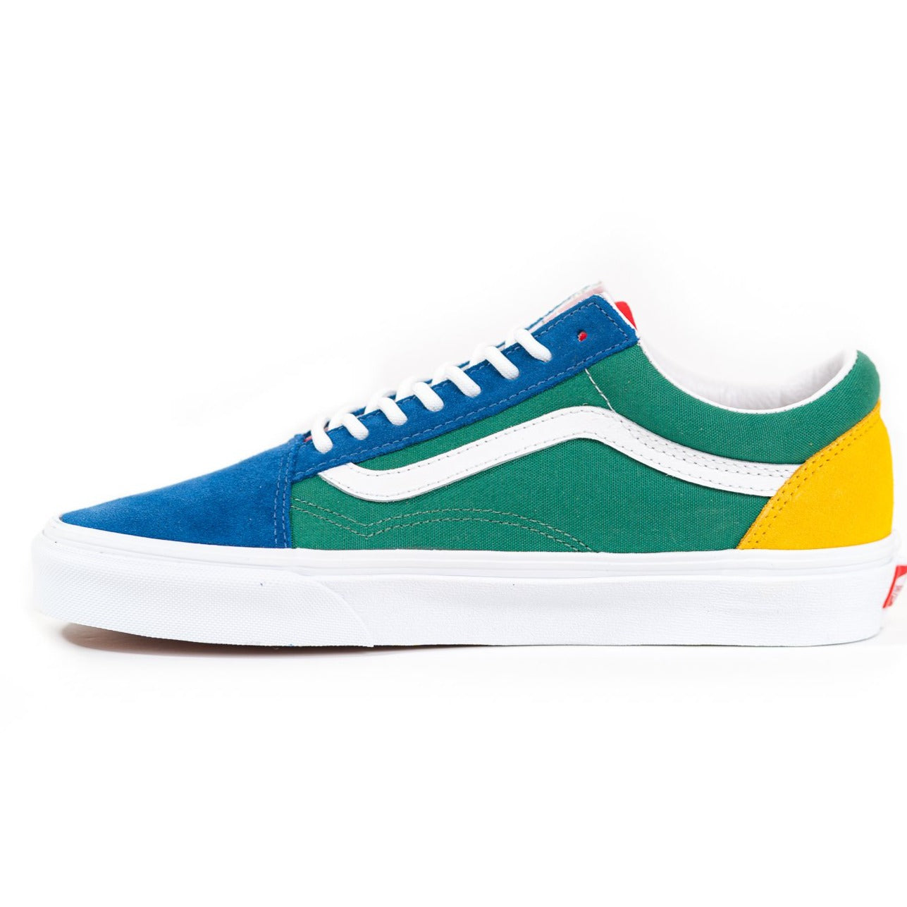 vans yacht club old skool blue green yellow