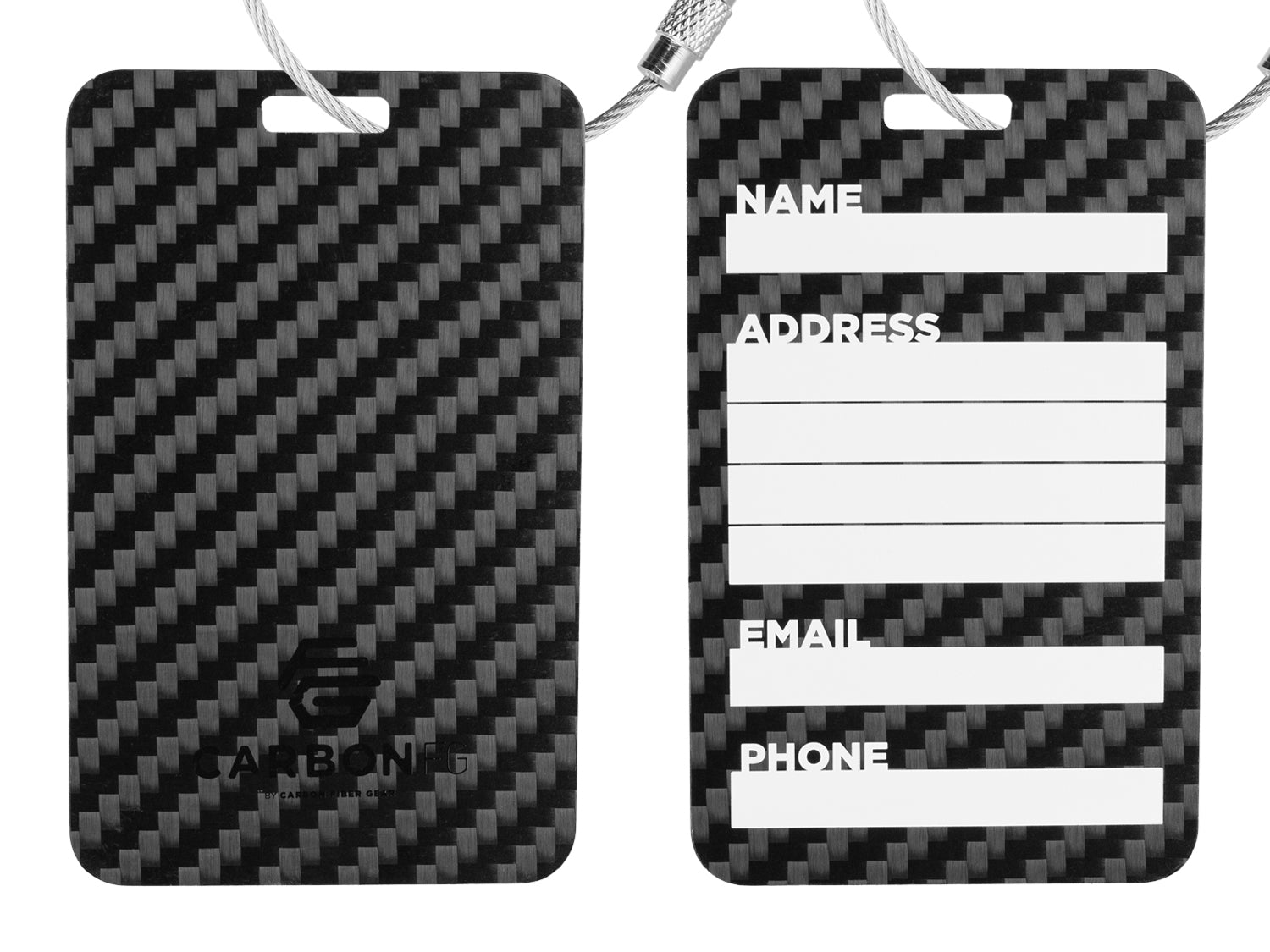 Image of CarbonFG Luggage Tag