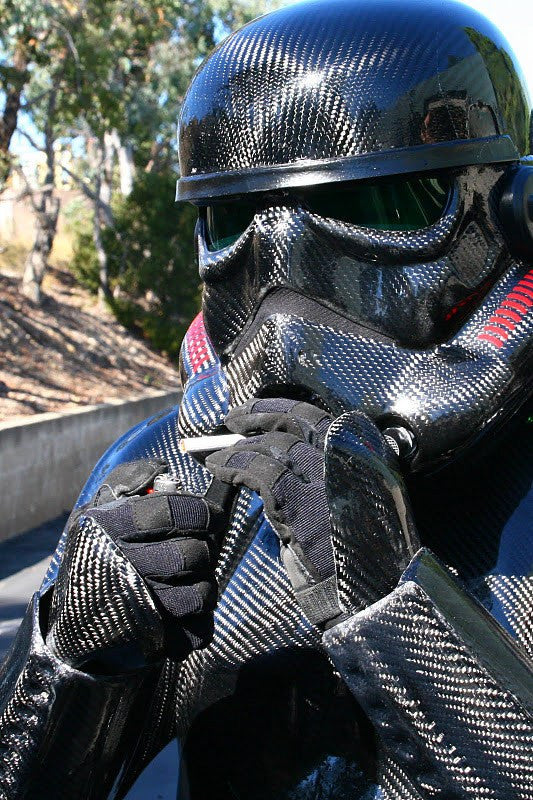 Carbon fiber Stormtroopers